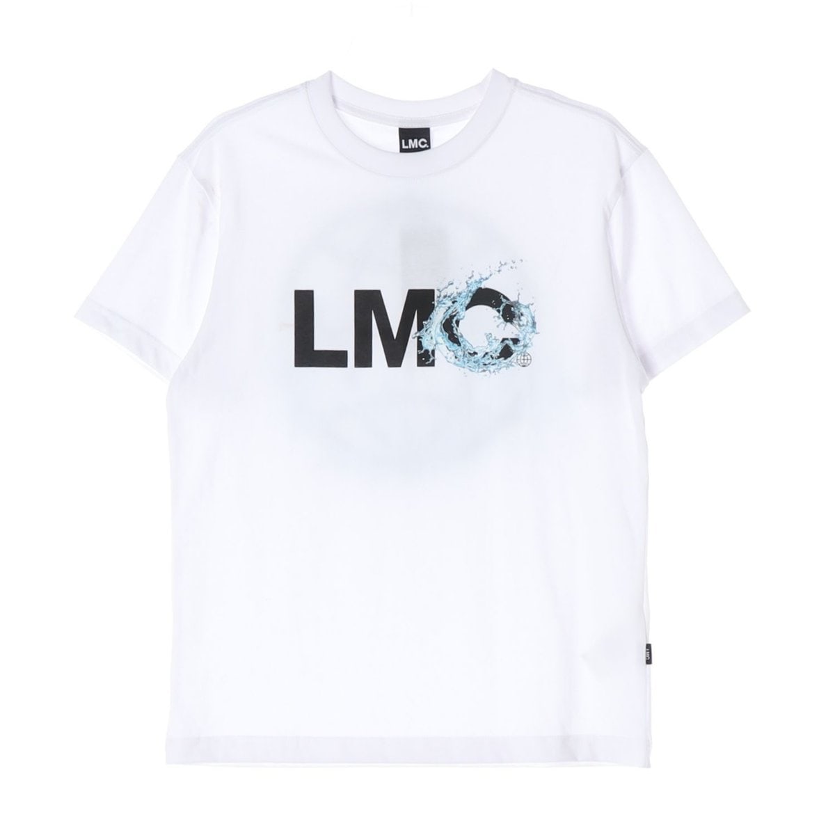 LMC 엘엠씨 화이트 워터 스플래쉬 로고 반팔 티셔츠 이미지 1