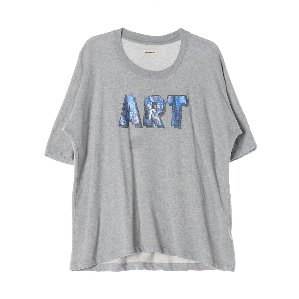 쟈딕앤볼테르 멜란지그레이 ART 반팔 티셔츠 이미지 1