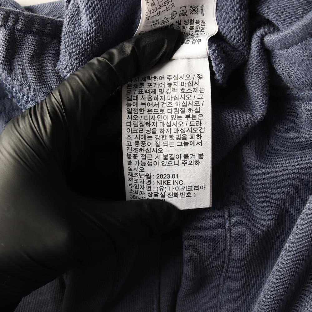 나이키 23SS 네이비 로고 프린팅 반바지 쇼츠 스웨트팬츠 이미지 7