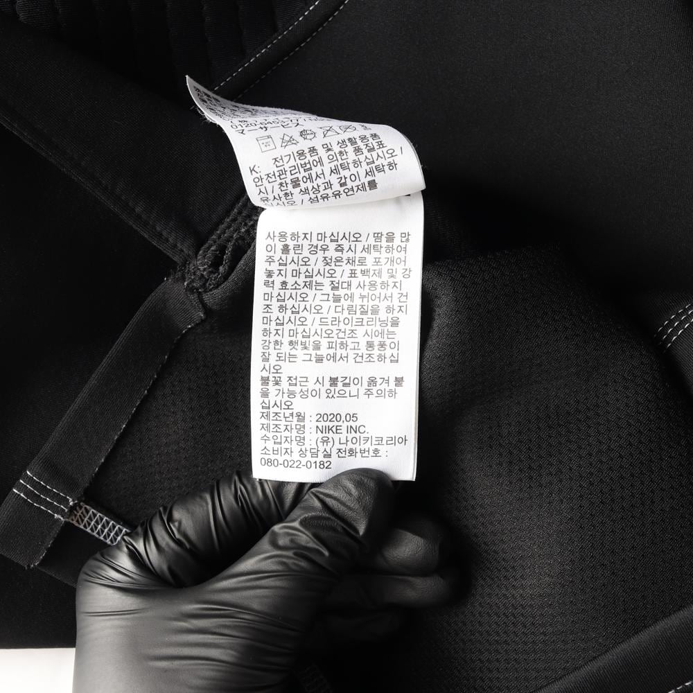 나이키 프로 블랙 스티치 포켓 크롭 맨투맨 스웨트셔츠 상세 이미지 7