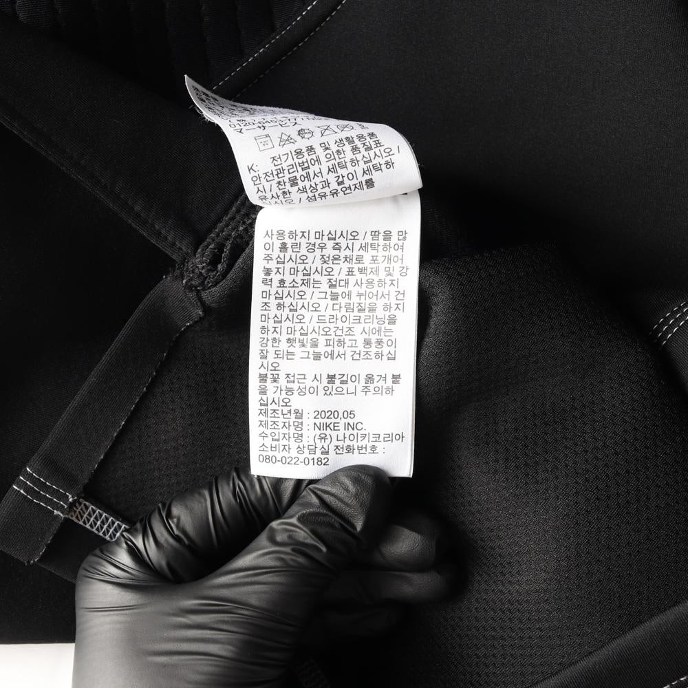 나이키 프로 블랙 스티치 포켓 크롭 맨투맨 스웨트셔츠 이미지 7