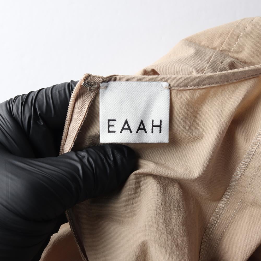 EAAH이아 베이지 민소매 롱 플레어 원피스 코튼 나일론 상세 이미지 6