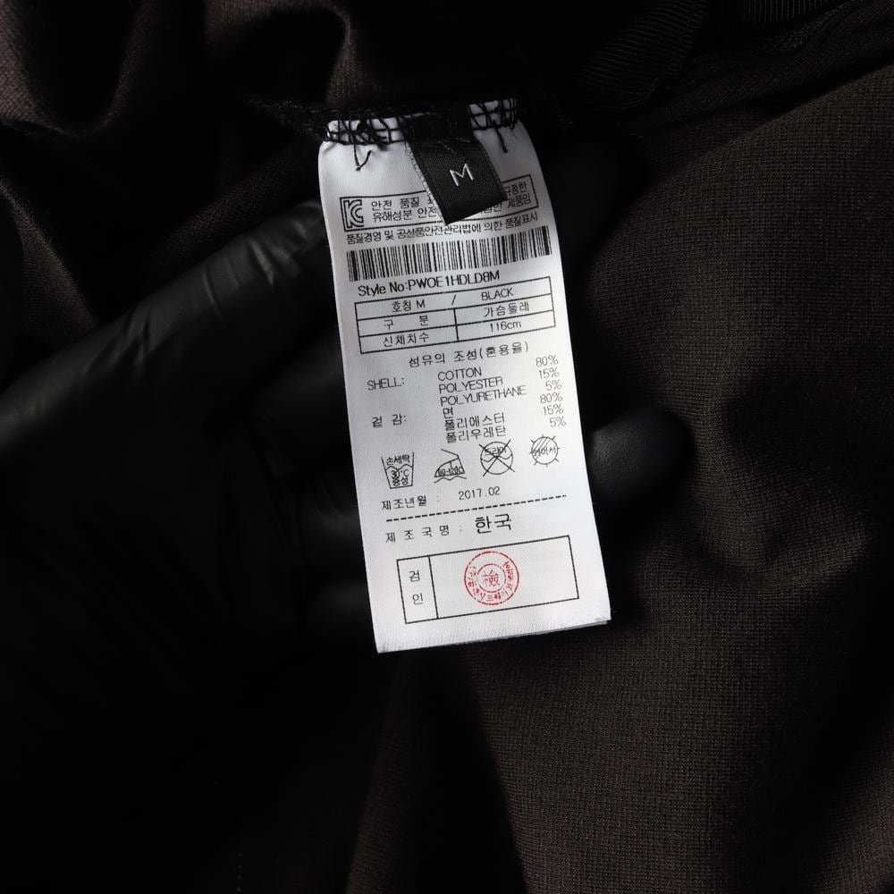 플랙 블랙 사이드 집업 후디 후드티 상세 이미지 6