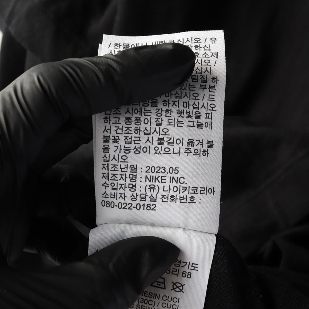 조던 블랙 로고 반팔 크루넥 티셔츠 상세 이미지 7