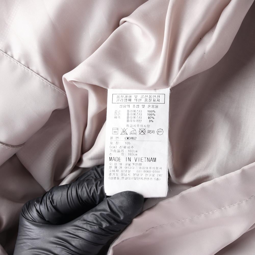 리복 베이지 롱 바람막이 블루종 집업점퍼 상세 이미지 7