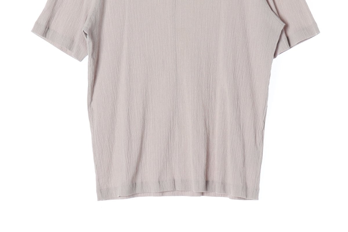 DKNY디케이엔와이 크링클 오픈카라 반팔 카라티 폴로 티셔츠 22SS 상세 이미지 4