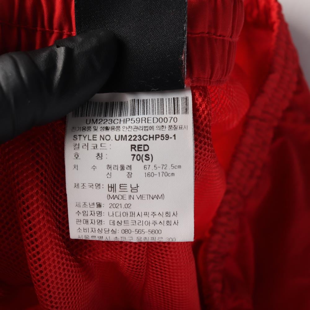엄브로 레드 로고 밴딩 쇼츠 반바지 트레이닝 팬츠 상세 이미지 7