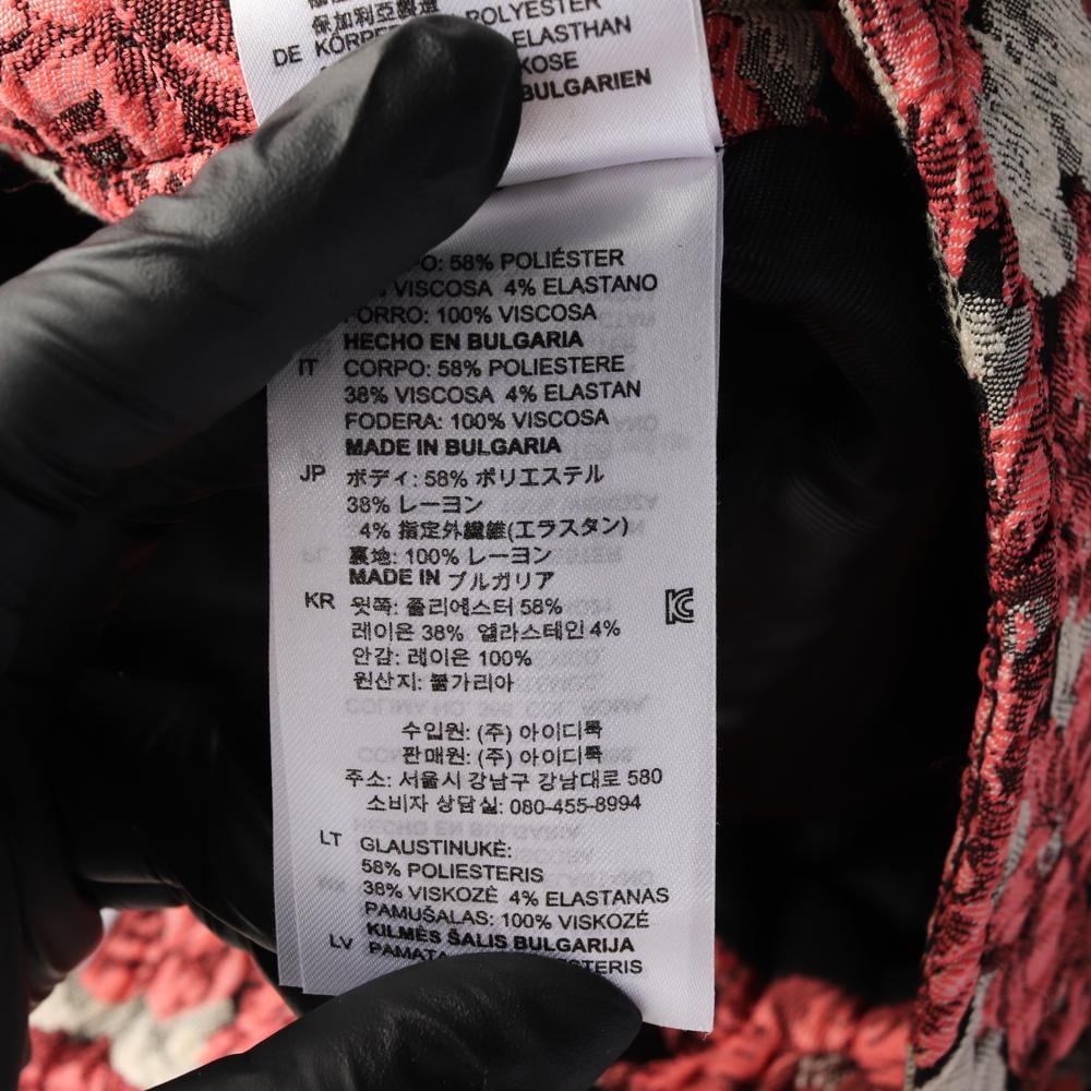 산드로 다니엘라 장미 자카드 미니 플레어스커트 A라인 치마 상세 이미지 6