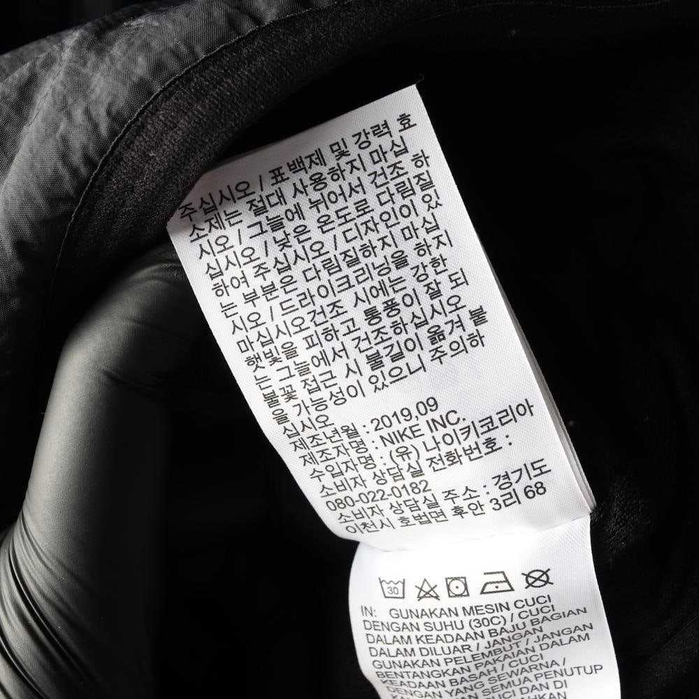 나이키 블랙 헤리티지 셰르파 플리스 하프집업 후드 재킷 이미지 8