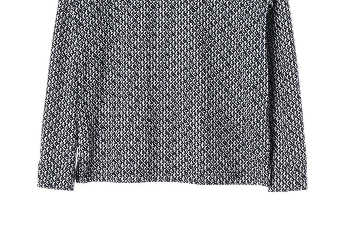 파리게이츠 로고 패턴 골프 긴팔 카라티 폴로 티셔츠 22FW 상세 이미지 3