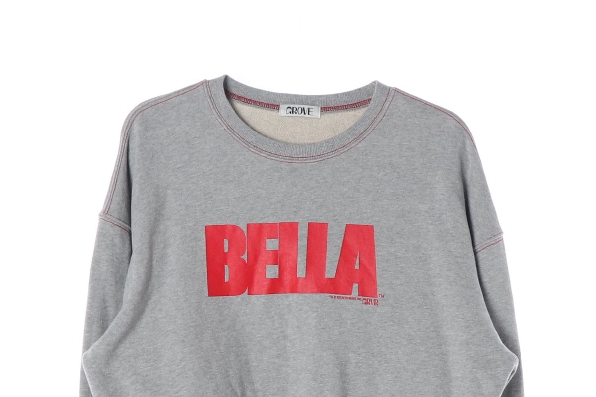 그로브 그레이 BELLA 맨투맨 스웨트셔츠 셋업 티셔츠 이미지 3