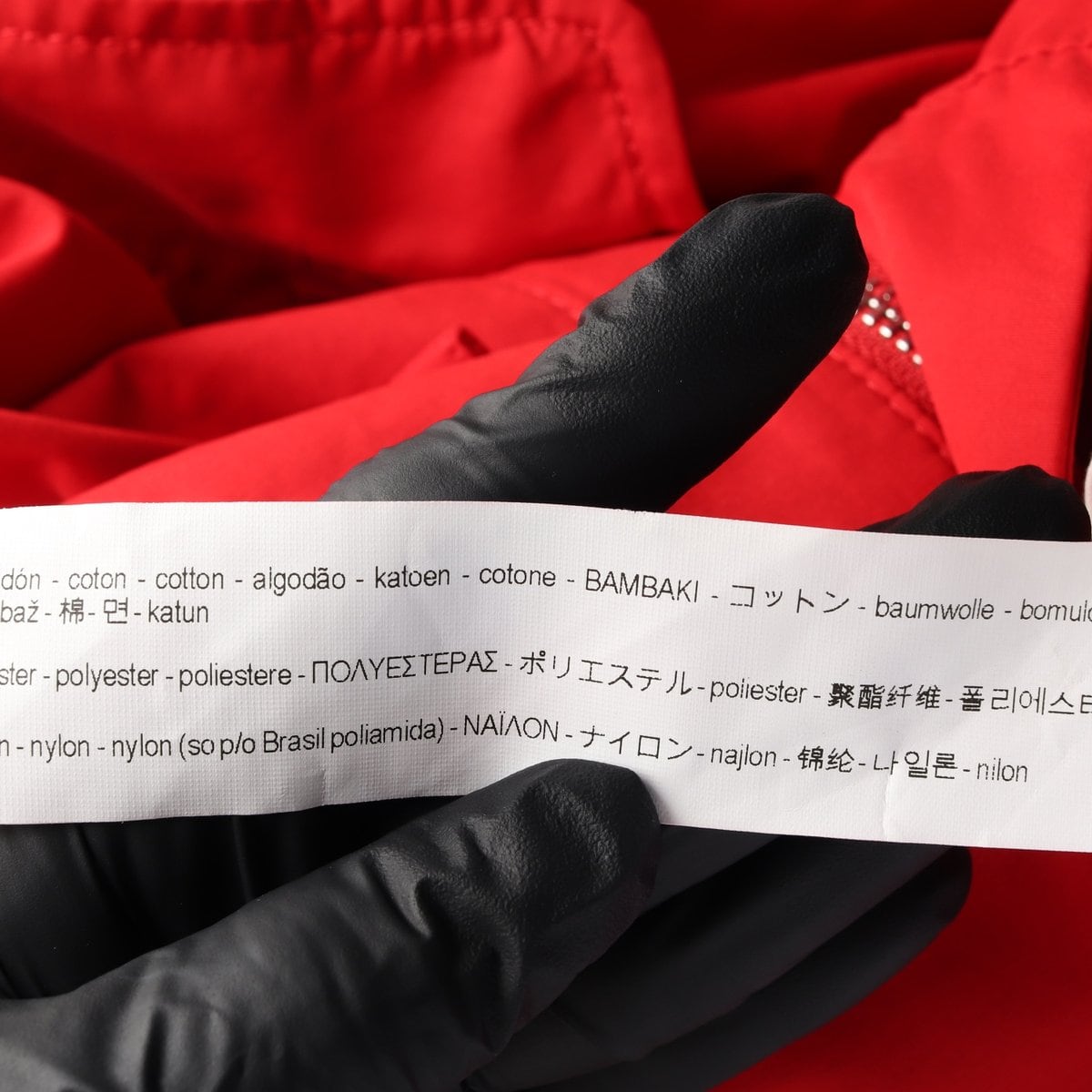 자라 레드 코튼 후드 집업 점퍼 간절기 바람막이 상세 이미지 7