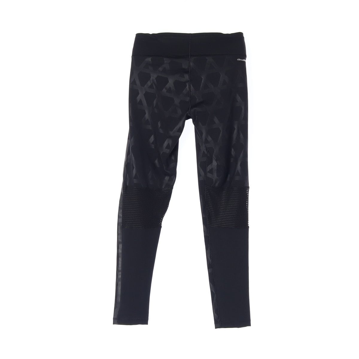 아디다스 블랙 패턴 메쉬 퍼포먼스 레깅스 팬츠 상세 이미지 2