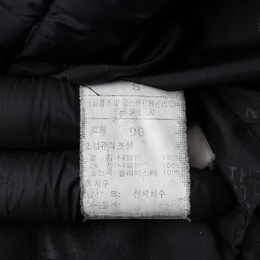 노스페이스 블랙 패디드 초겨울 바람막이 집업재킷 상세 이미지 7