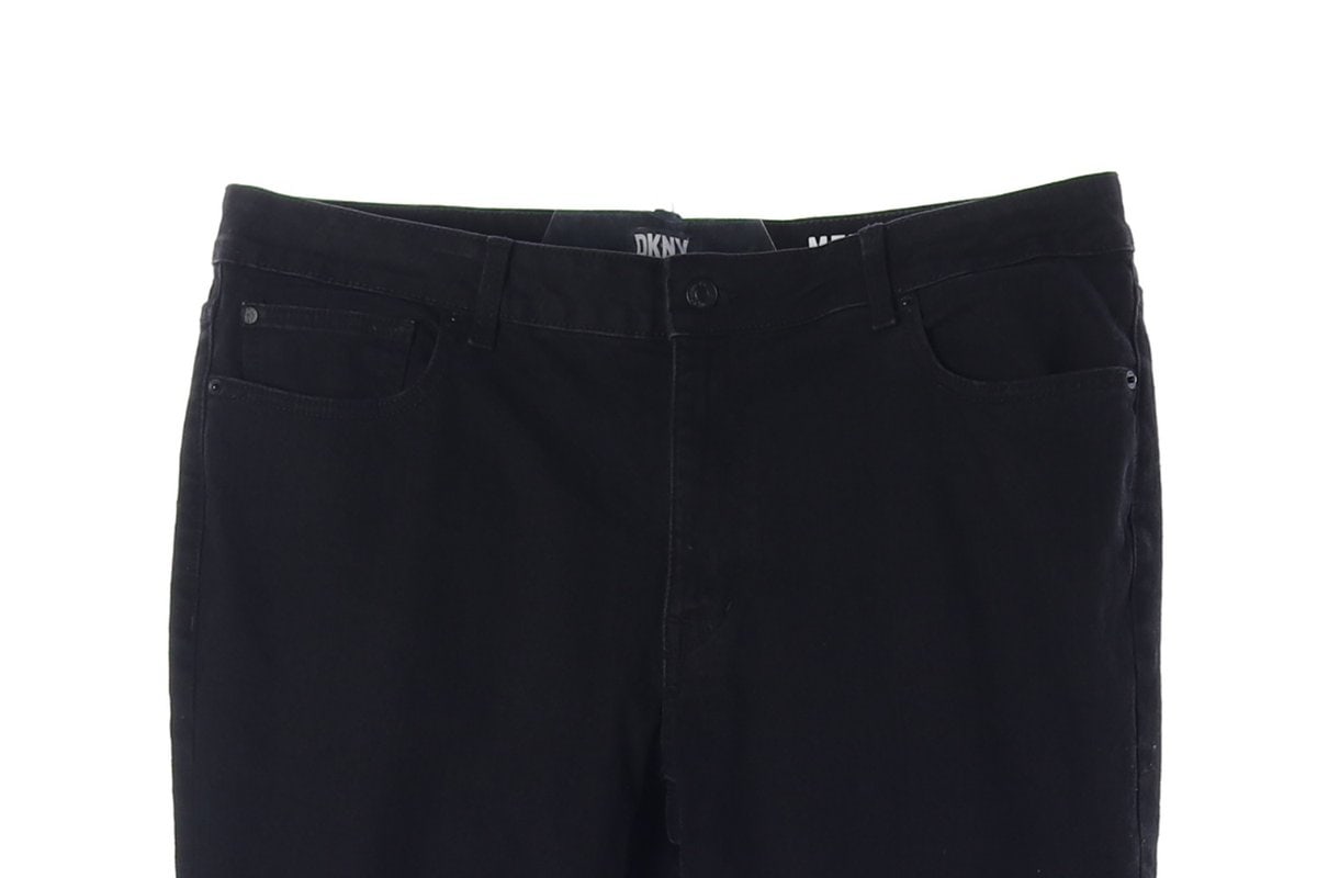 DKNY디케이엔와이 W38L30 블랙 데님 진 청바지 이미지 2
