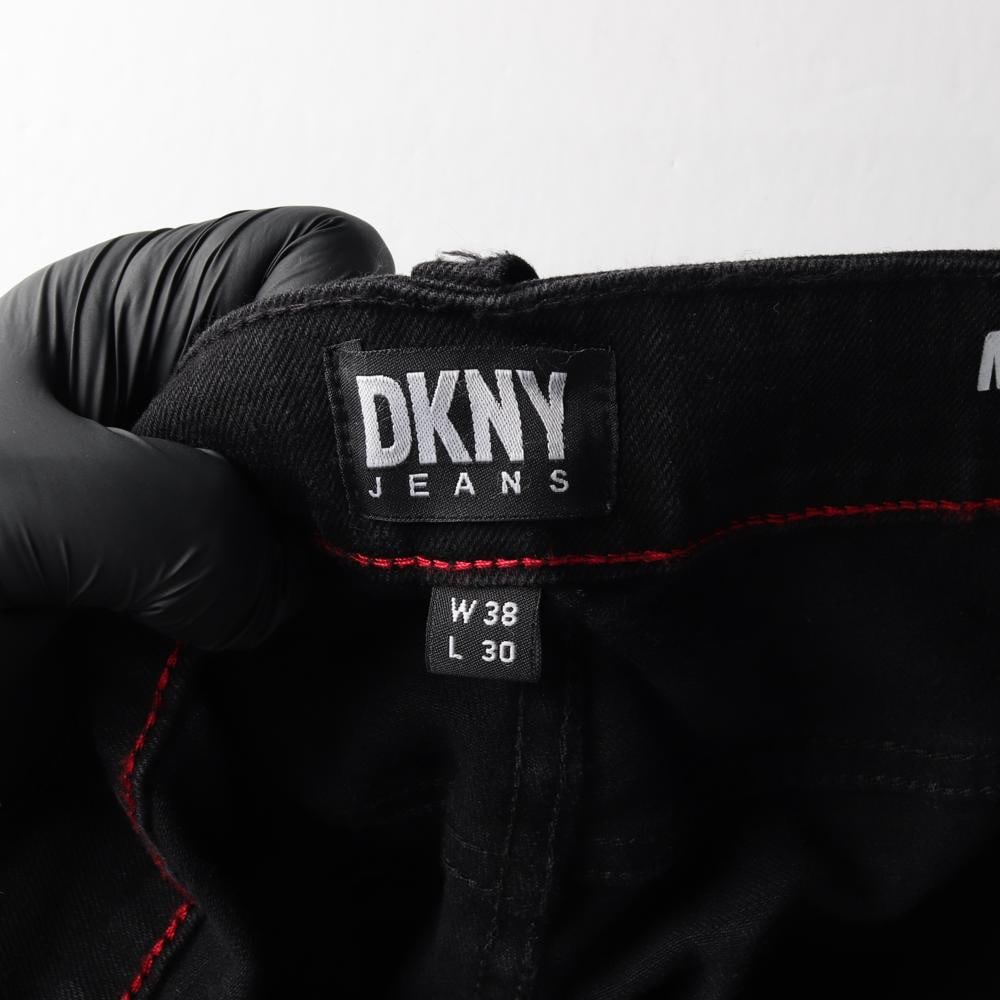 DKNY디케이엔와이 W38L30 블랙 데님 진 청바지 이미지 6