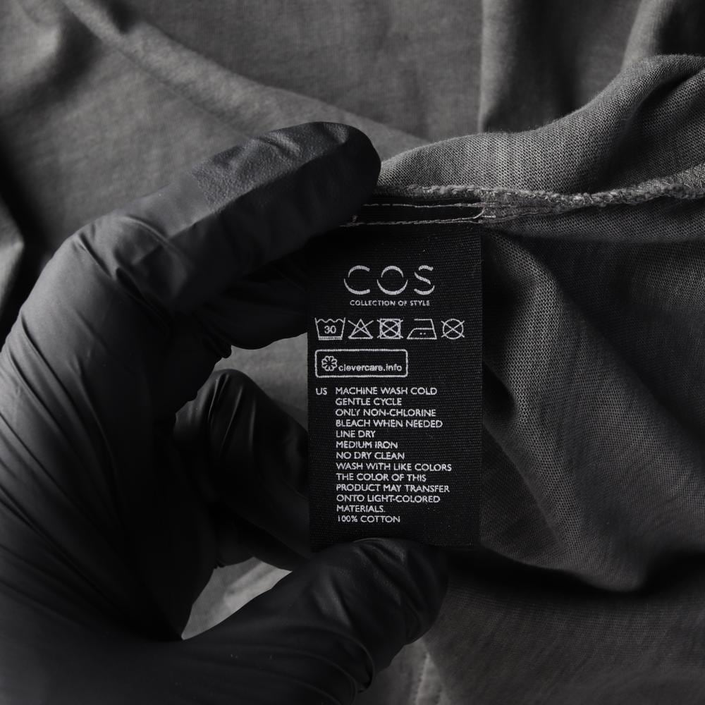 코스 그레이 오버핏 반팔 크루넥 티셔츠 상세 이미지 6