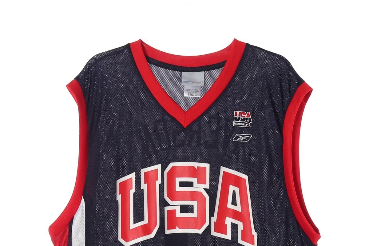 리복 USA 앨런 배스킷볼 농구 져지 민소매 나시 유니폼 티셔츠 상세 이미지 2