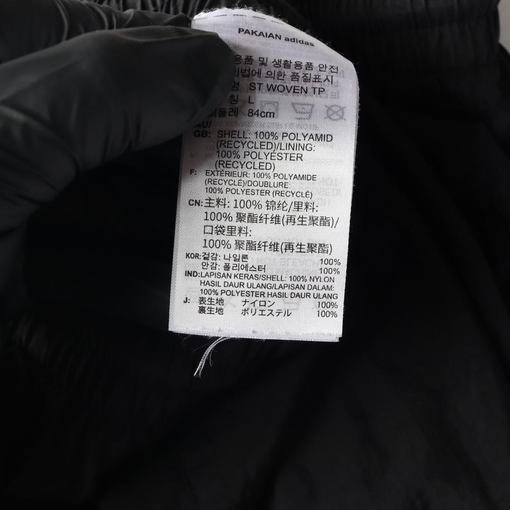 아디다스 블랙 멀티 슈퍼스타 로고 우븐 조거팬츠 밴딩 바지 이미지 7