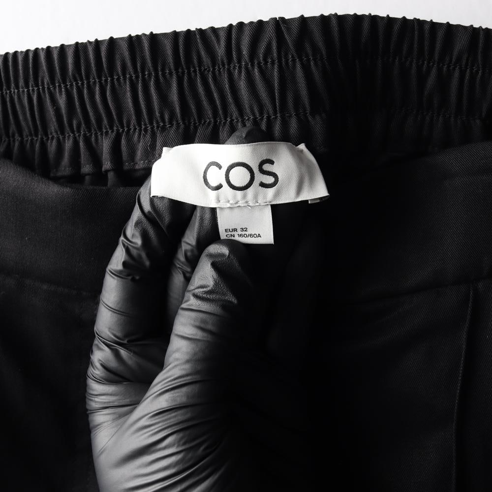 코스 블랙 뒷밴딩 와이드 슬랙스 여름 바지 팬츠 이미지 6