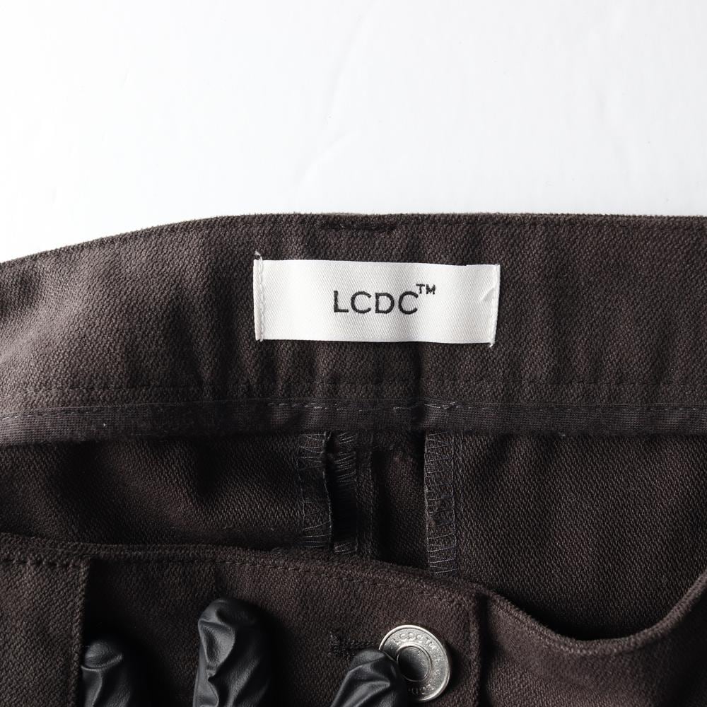 LCDC TM엘씨디씨티엠 카키 플레어 부츠컷 카고팬츠 바지 상세 이미지 6