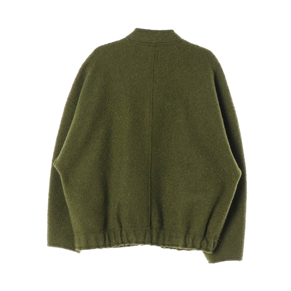 ZARA 자라 카키 부클 봄버자켓 오버핏 숏코트 점퍼 상세 이미지 2