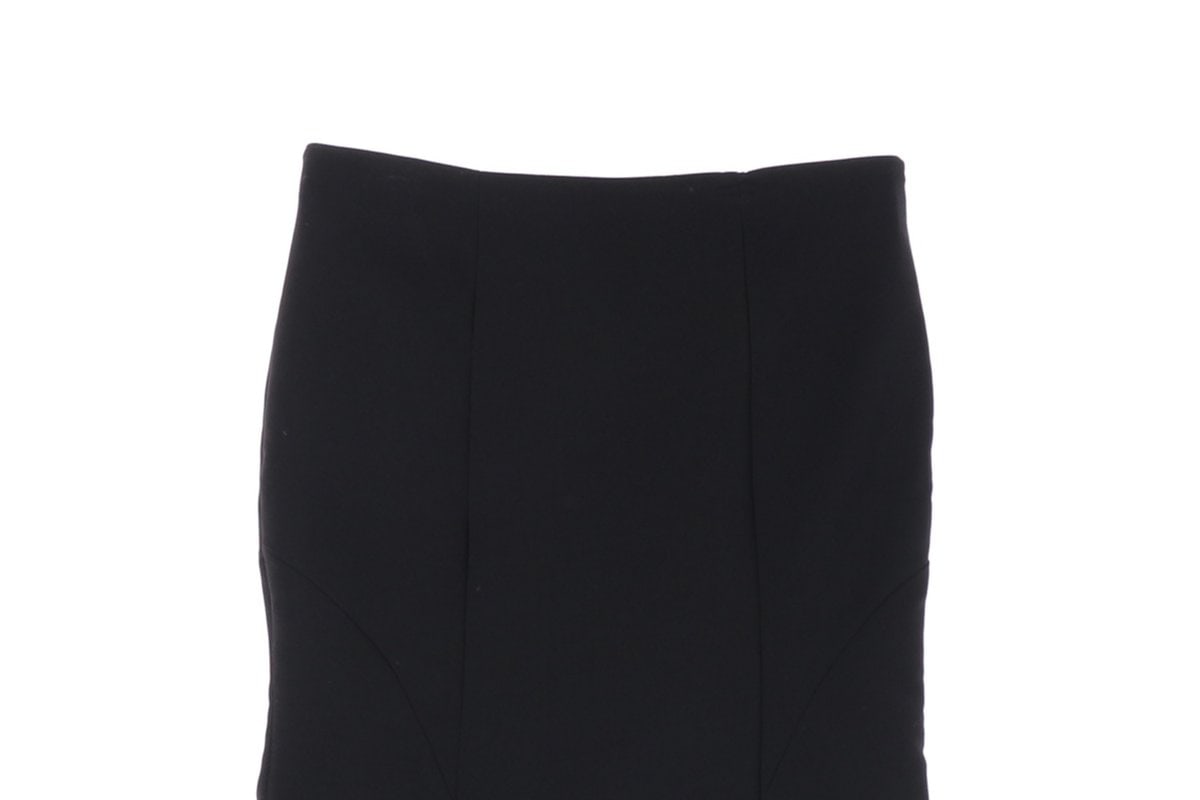 (새상품)ZARA 자라 블랙 머메이드 스커트 치마 이미지 3