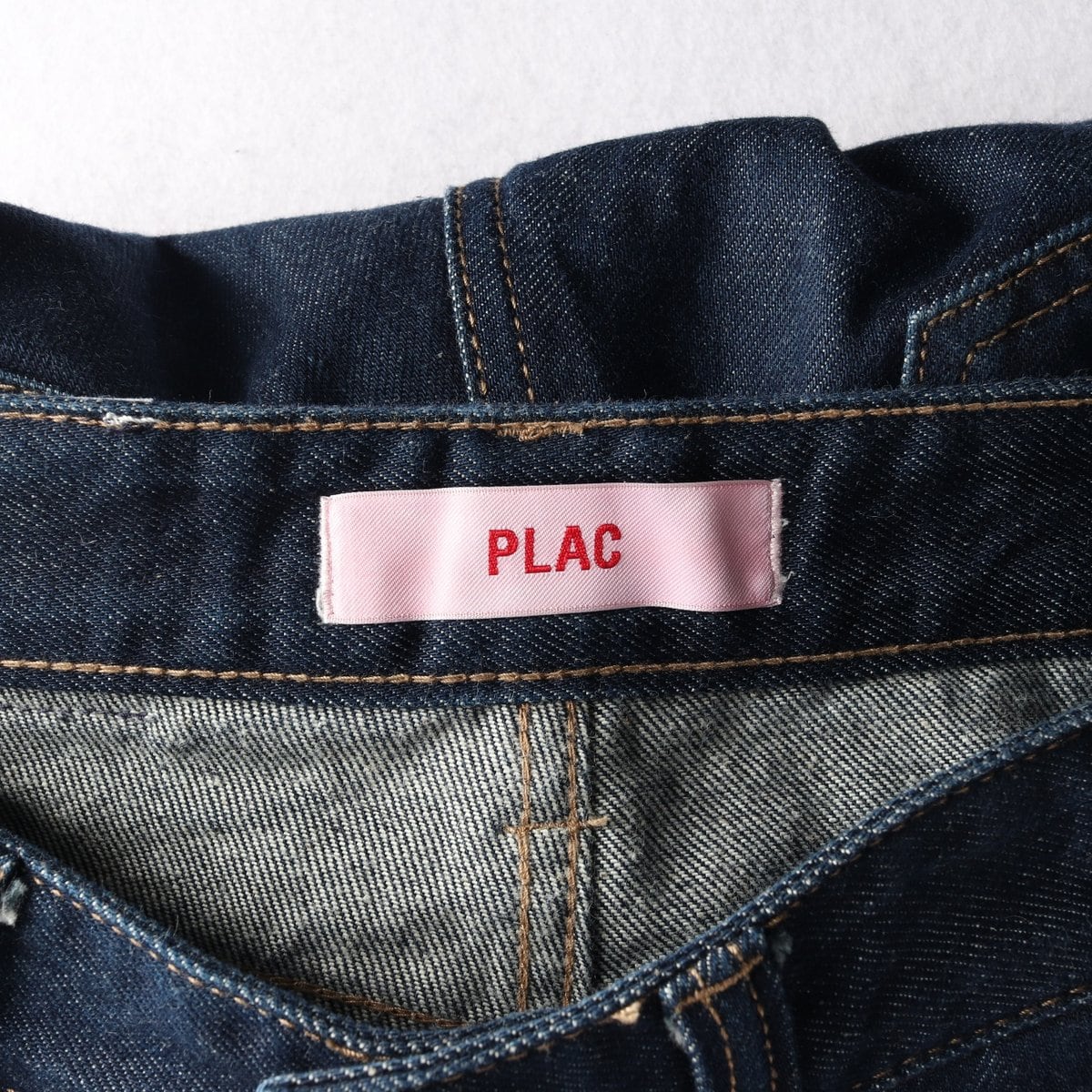 PLAC 플랙 W30 진청 생지 데님 청바지 22FW  상세 이미지 6
