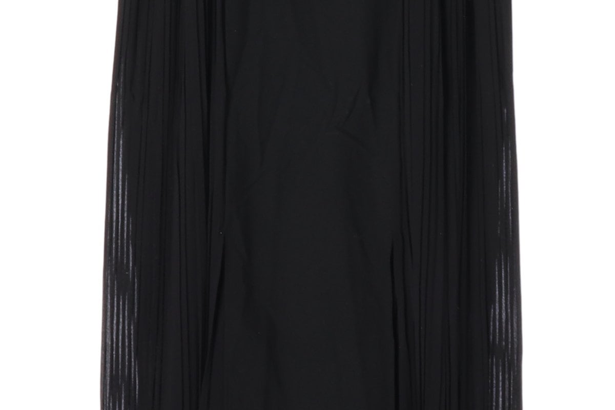ZARA 자라 블랙 플리츠 배색 뷔스티에 나시 롱 원피스 슬립드레스  상세 이미지 5