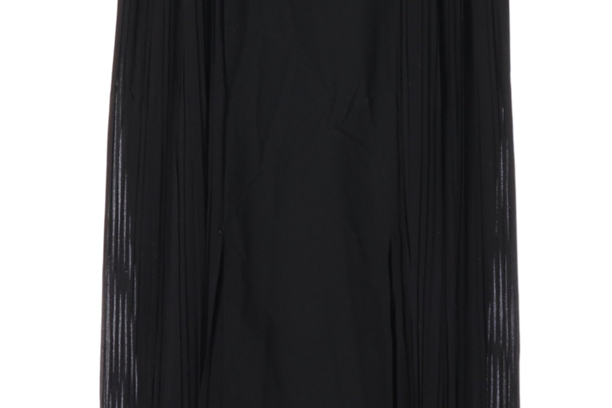 ZARA 자라 블랙 플리츠 배색 뷔스티에 나시 롱 원피스 슬립드레스  이미지 5