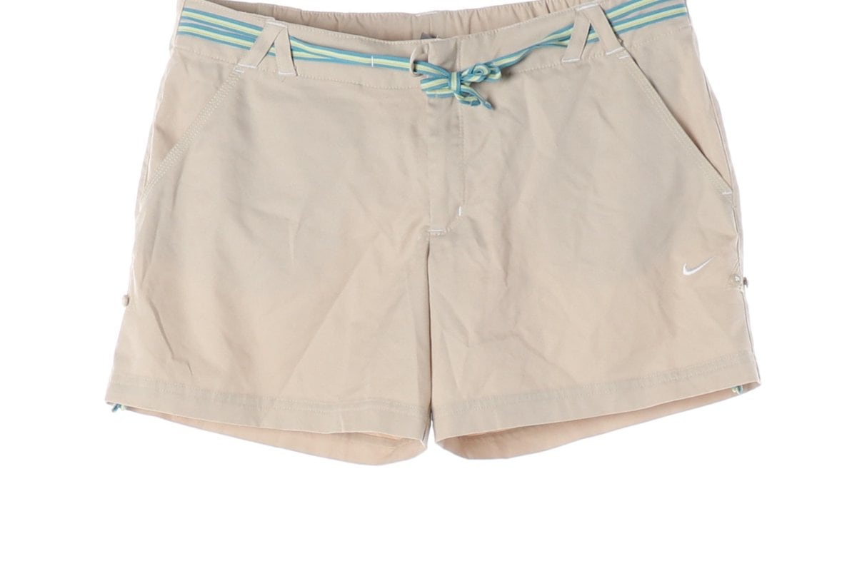 NIKE 나이키 베이지 벨트 뒷밴딩 쇼츠 반바지 상세 이미지 4