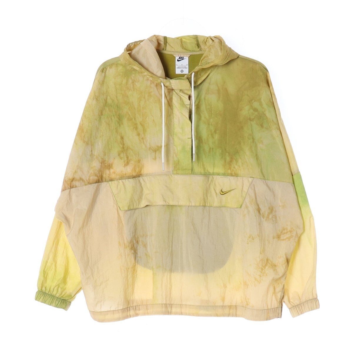 NIKE 나이키 그린 베이지 오버핏 아노락 바람막이 티셔츠 23SS 이미지 1