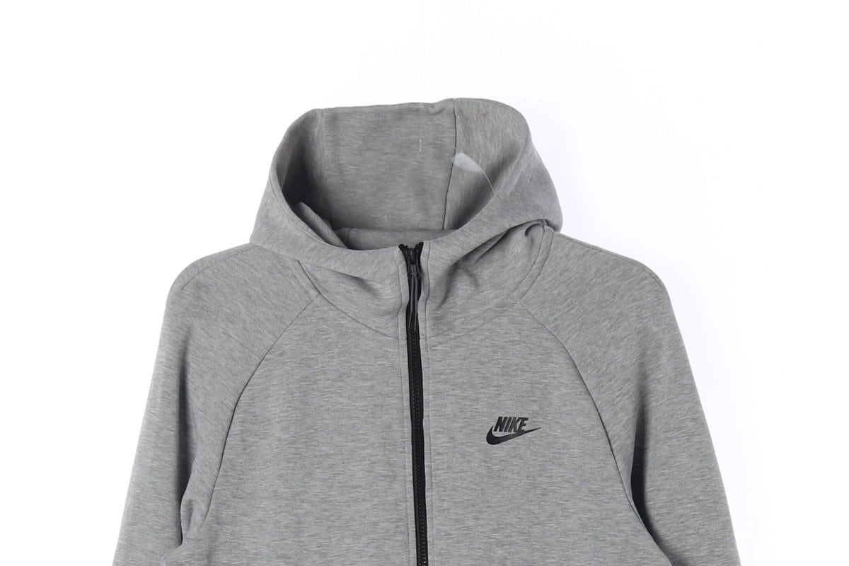 NIKE 나이키 멜란지그레이 2WAY 후드 집업 M 상세 이미지 3