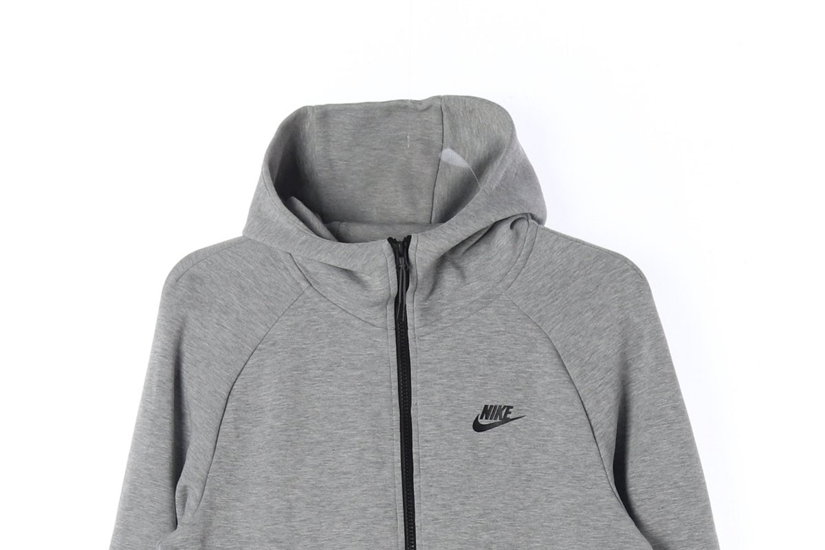 NIKE 나이키 멜란지그레이 2WAY 후드 집업 M 이미지 3