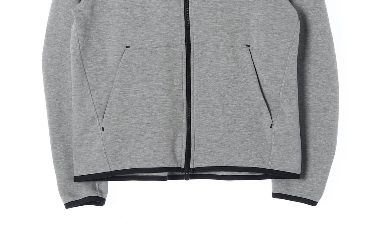 NIKE 나이키 멜란지그레이 2WAY 후드 집업 M 이미지 4