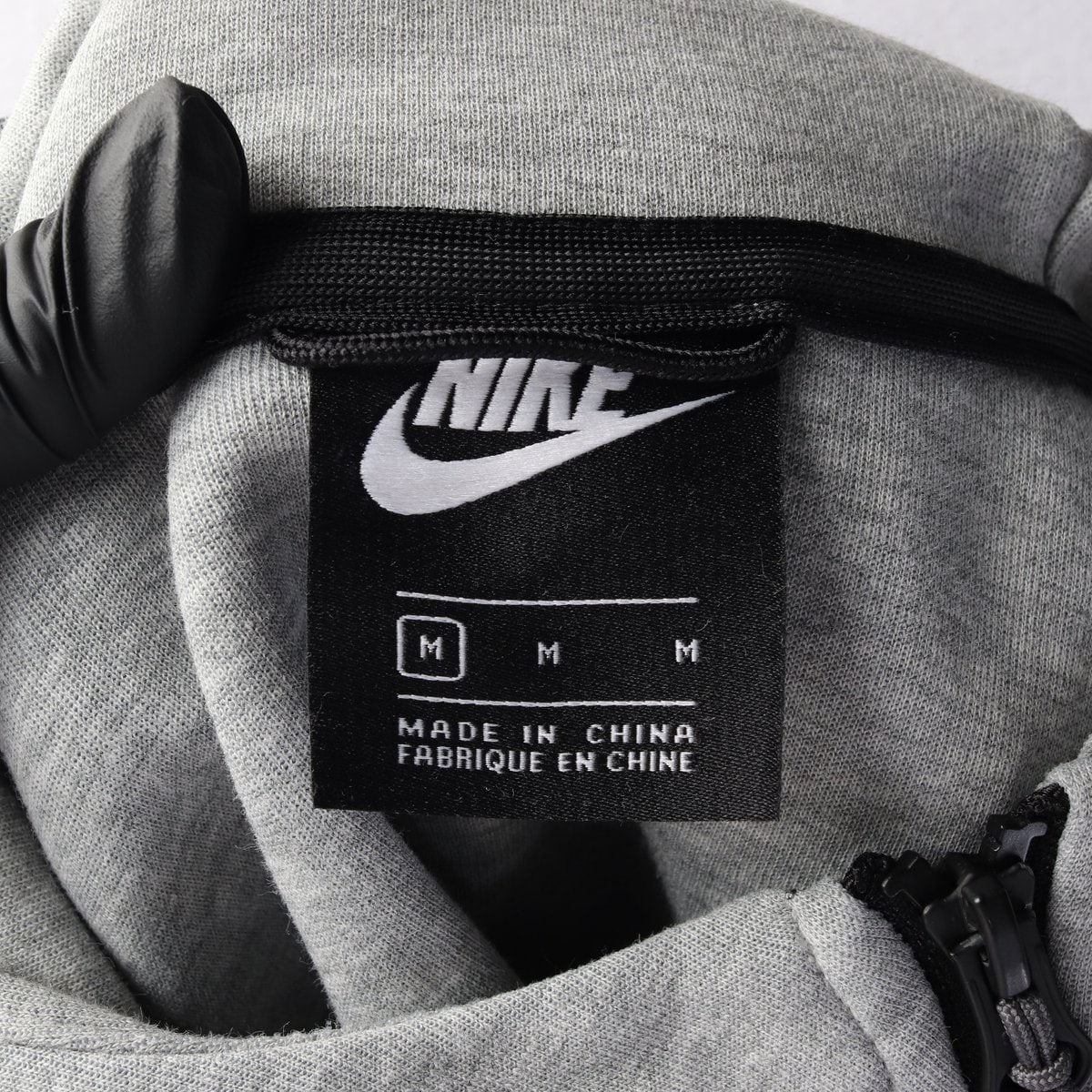 NIKE 나이키 멜란지그레이 2WAY 후드 집업 M 이미지 5