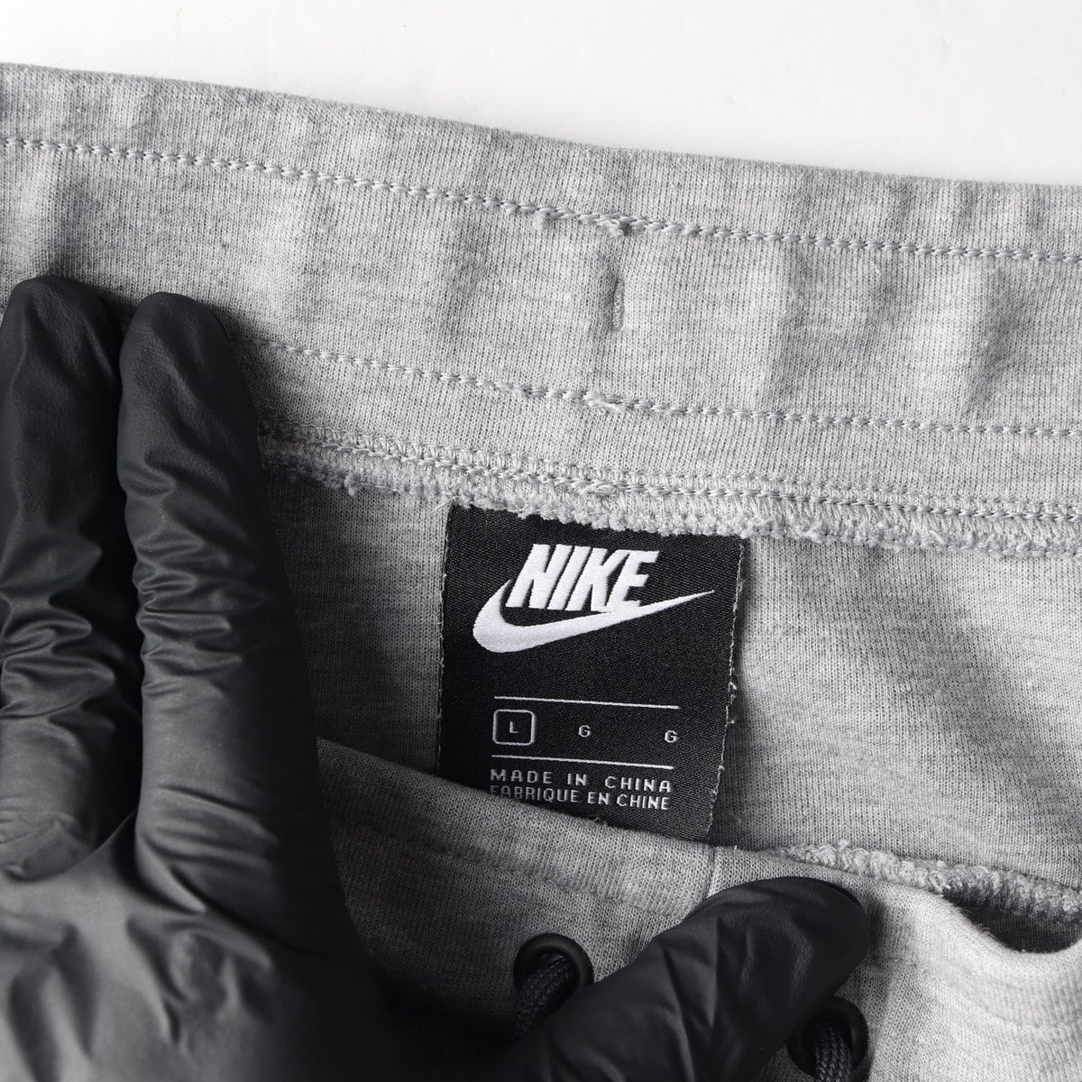 NIKE 나이키 그레이 코튼 조거팬츠 밴딩 바지 L 상세 이미지 6