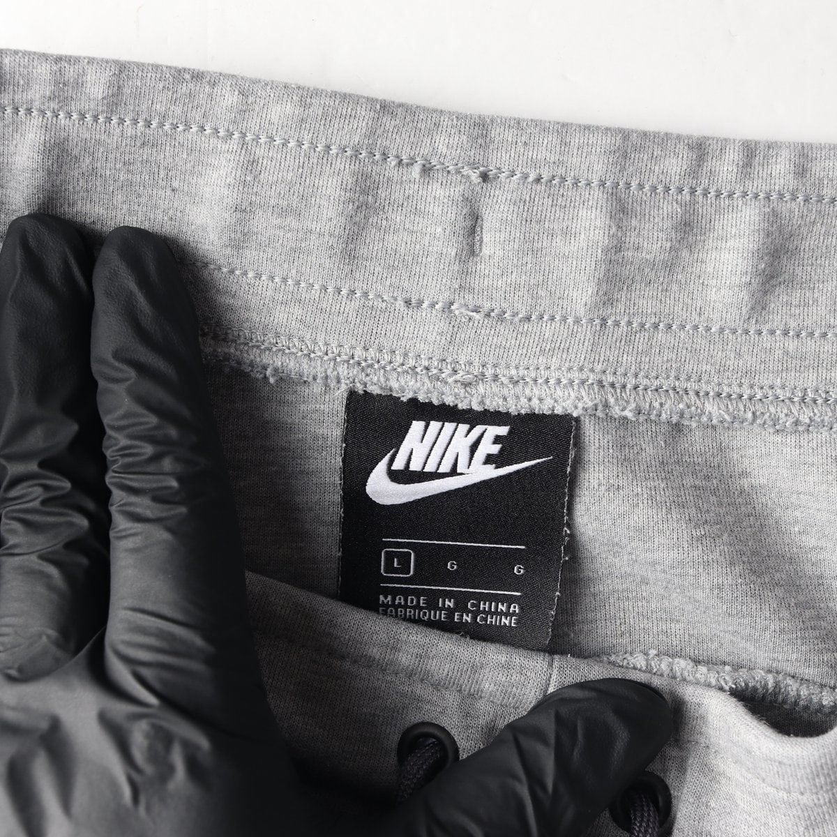 NIKE 나이키 그레이 코튼 조거팬츠 밴딩 바지 L 이미지 6