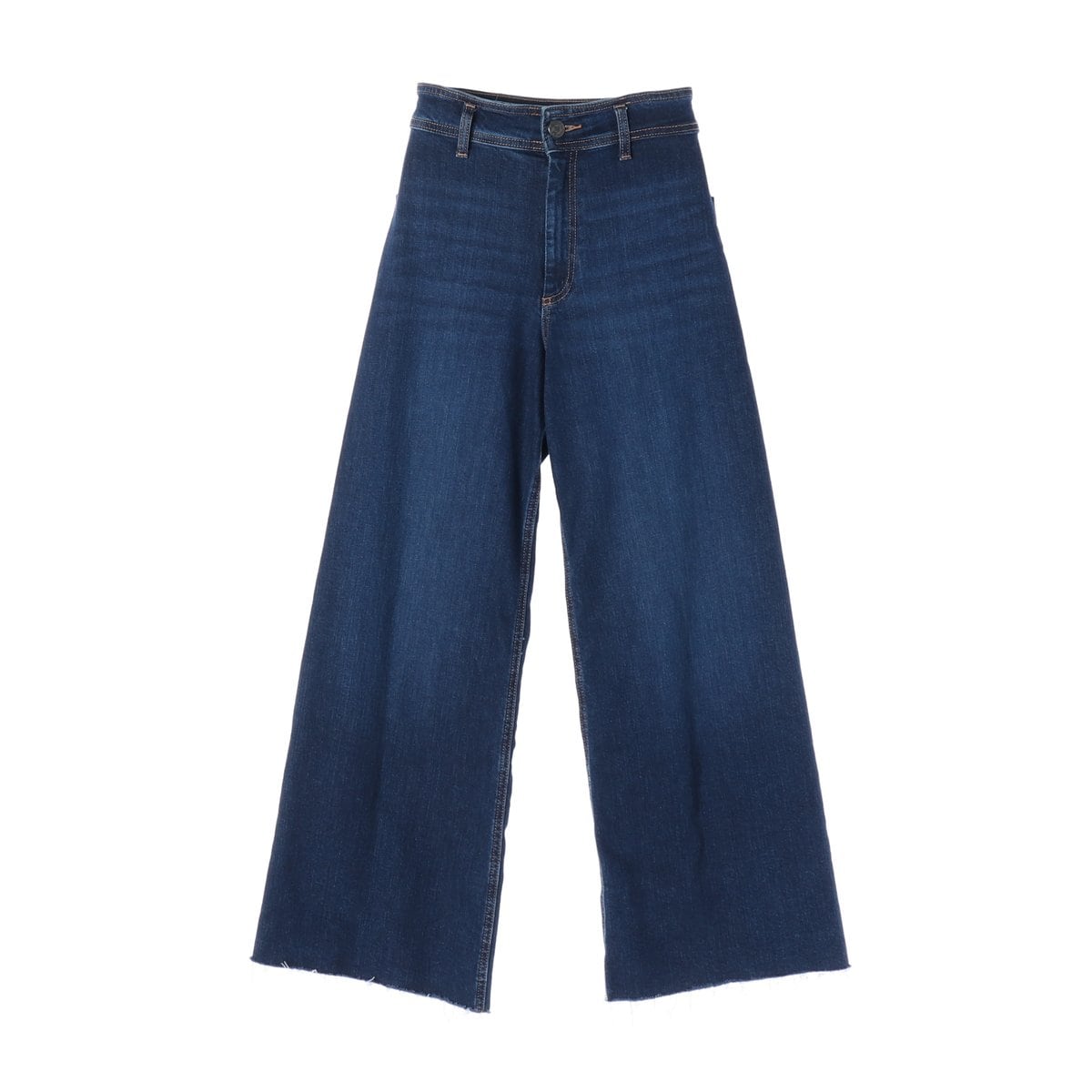 ZARA 자라 진청 워싱 와이드 컷아웃 데님 진 청바지 상세 이미지 1