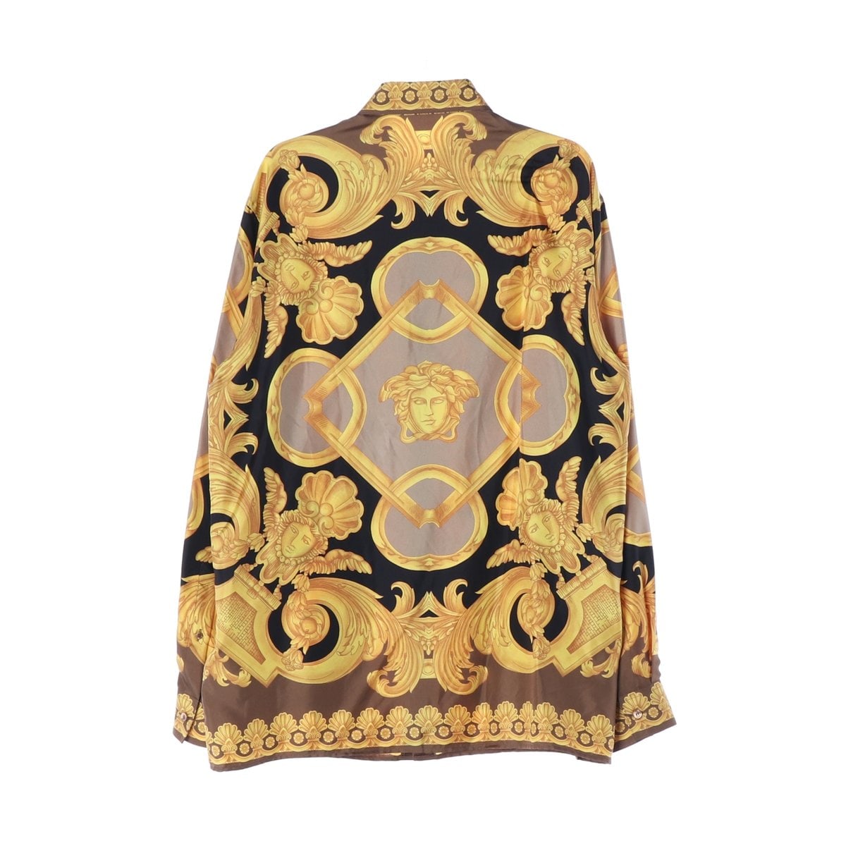 VERSACE 베르사체 23SS 실크100% 패턴 긴팔 셔츠 XL 이미지 2