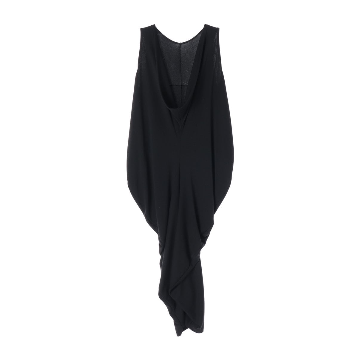 ZARA 자라 블랙 민소매 드레이프 셔링 롱 원피스 드레스 XS 상세 이미지 2