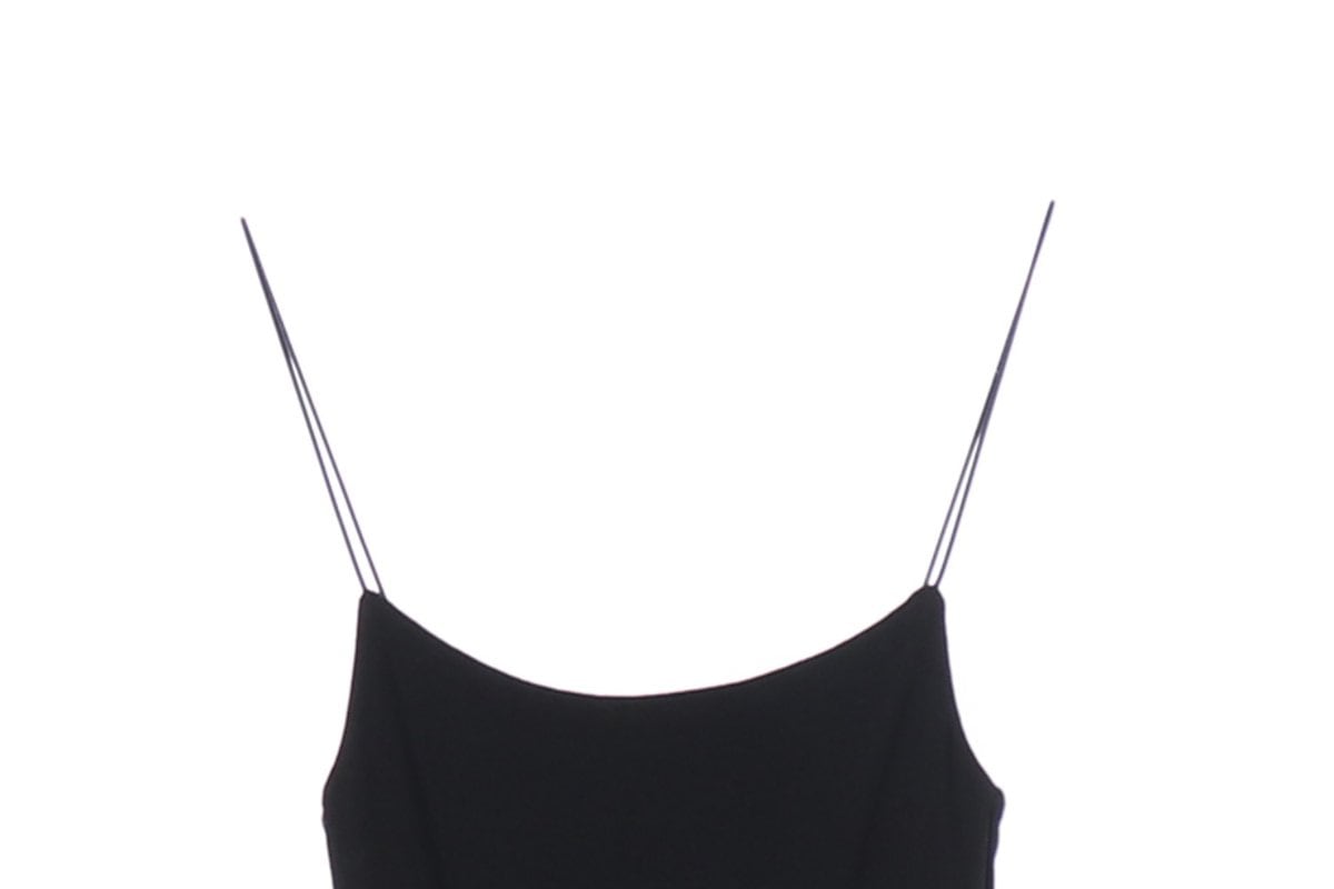 ZARA 자라 블랙 나시 미니 원피스 뷔스티에 드레스 S 상세 이미지 3