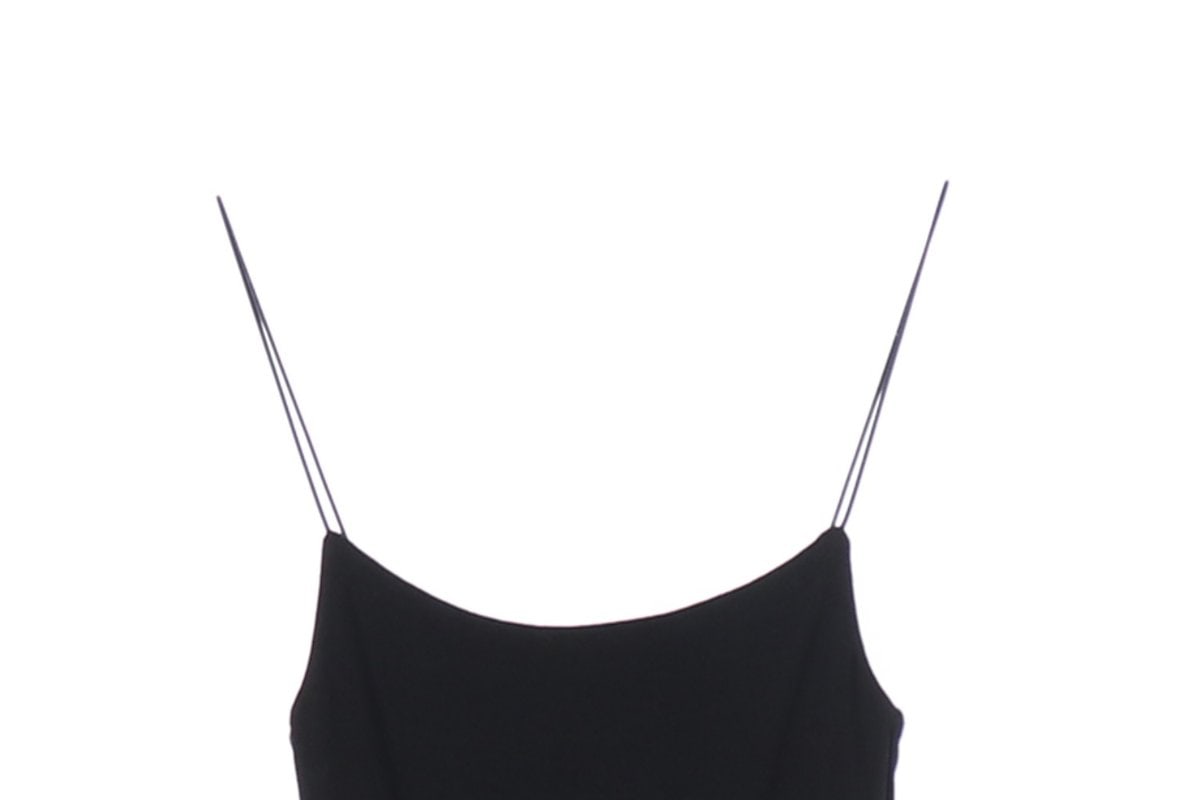 ZARA 자라 블랙 나시 미니 원피스 뷔스티에 드레스 S 이미지 3