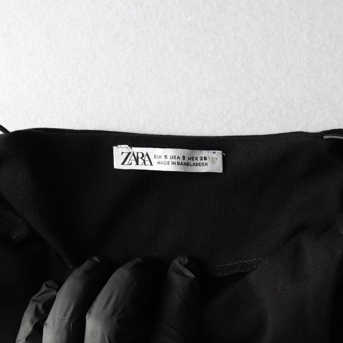 ZARA 자라 블랙 나시 미니 원피스 뷔스티에 드레스 S 상세 이미지 6