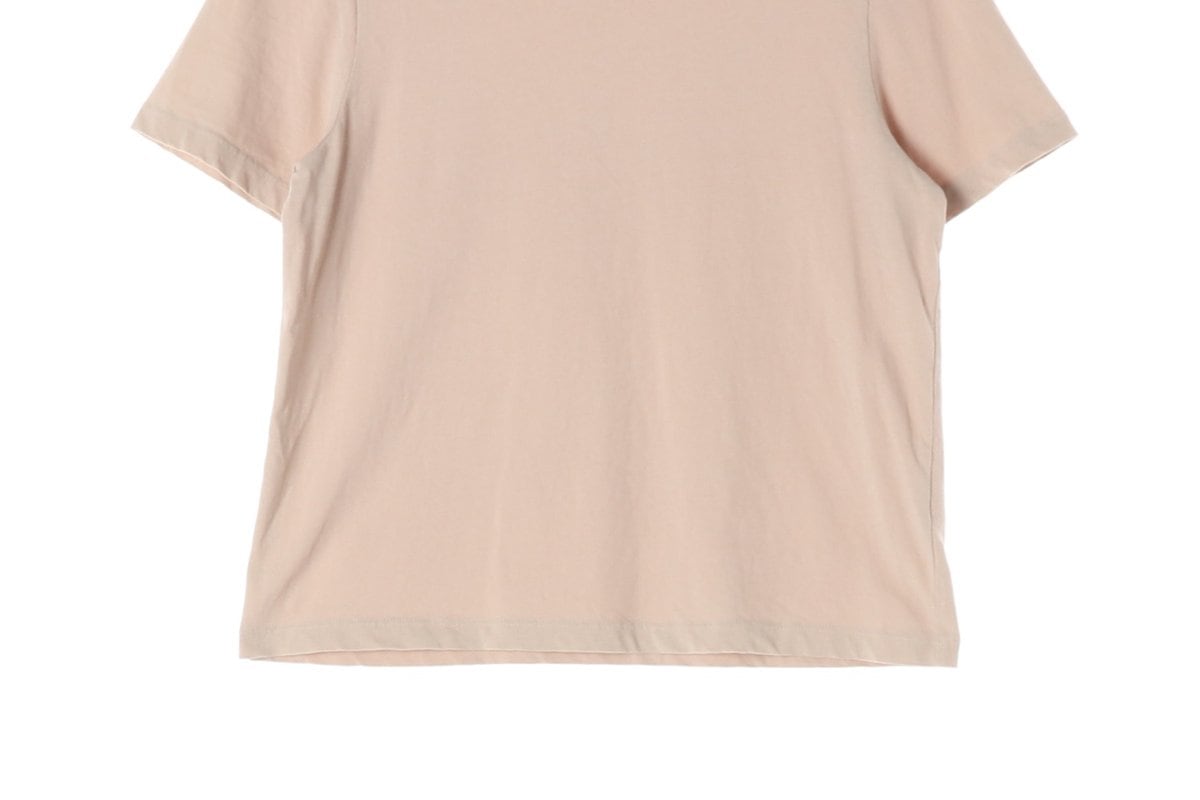 낫띵리튼 베이지 반팔 크루넥 티셔츠  상세 이미지 4