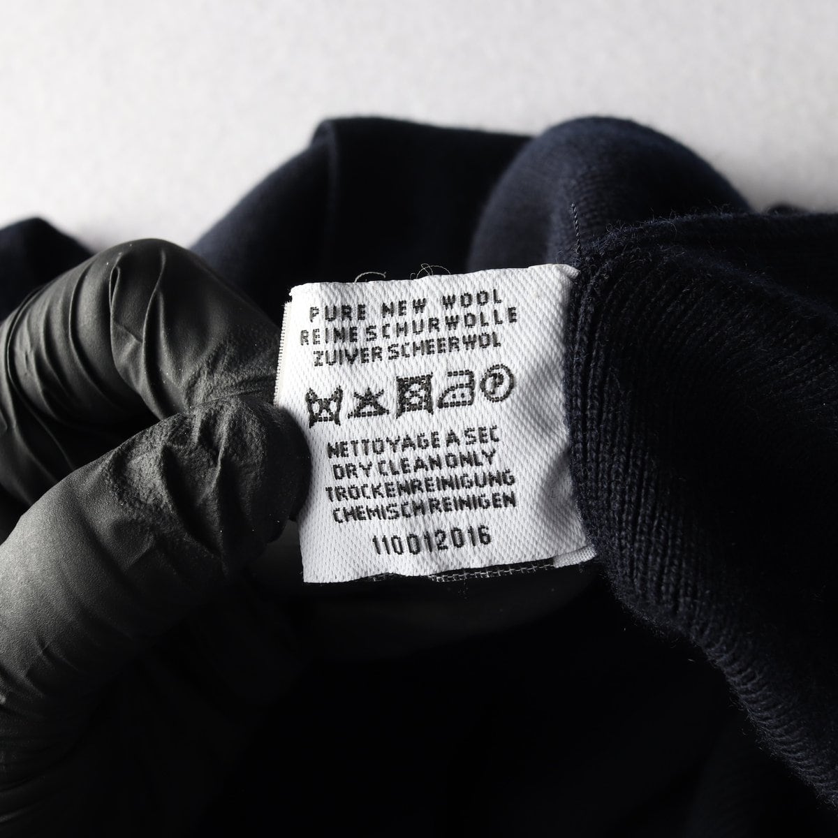 세인트제임스 23FW 로고 골지 브이넥 가디건 XXS 상세 이미지 6
