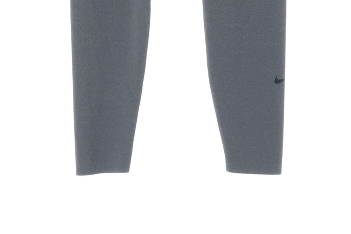 NIKE 나이키 그레이 스우시 드라이핏 레깅스 롱 팬츠 S 이미지 5