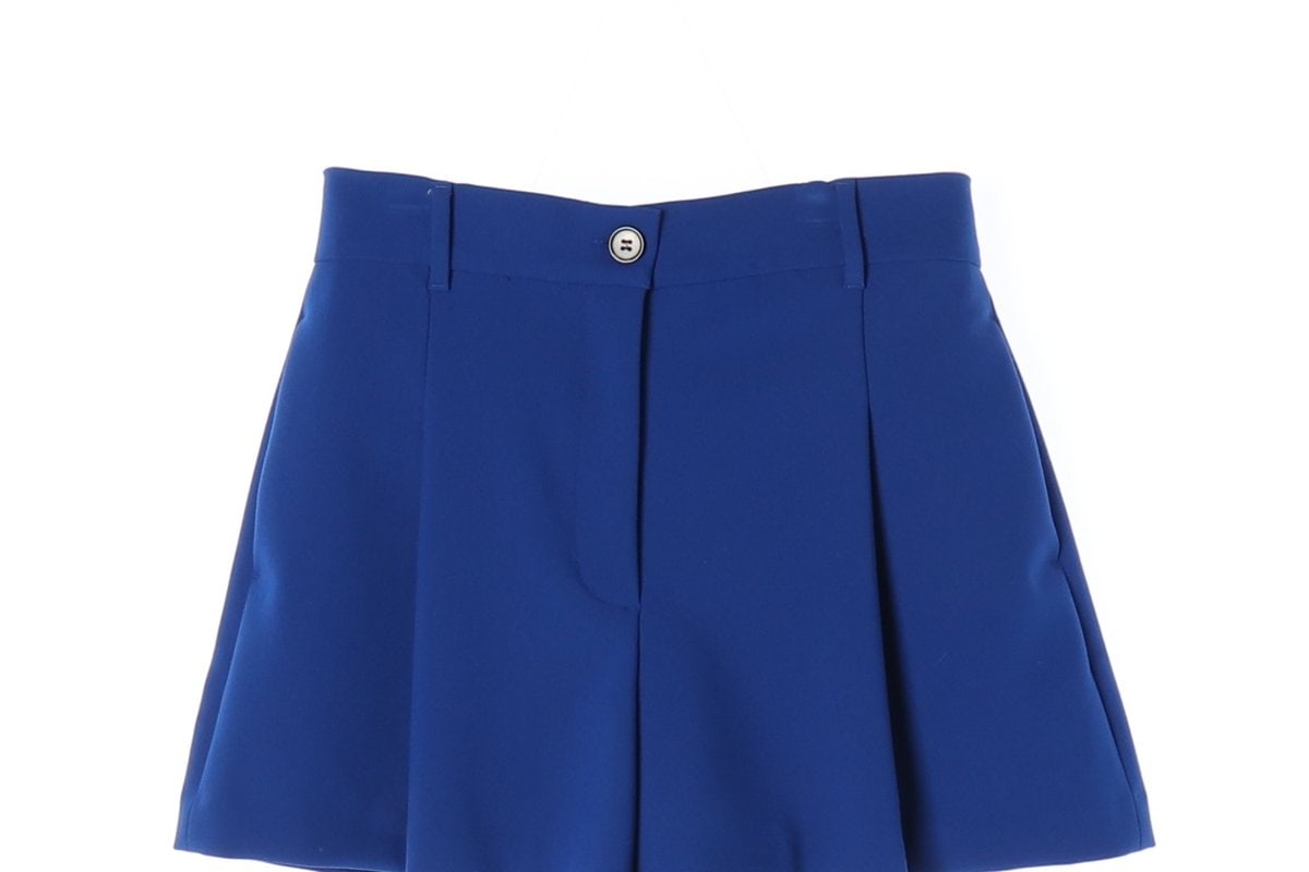 ZARA 자라 네이비 슬랙스 쇼츠 반바지  이미지 3