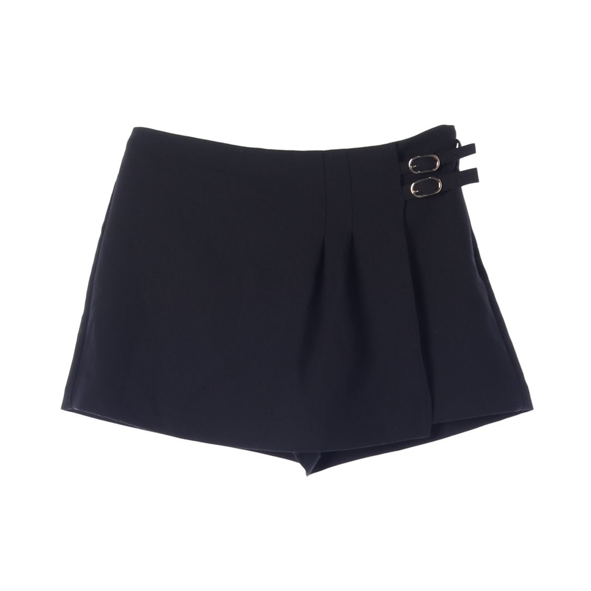 ZARA 자라 블랙 버클 랩 치마바지 스코트 쇼츠 팬츠 반바지 이미지 1