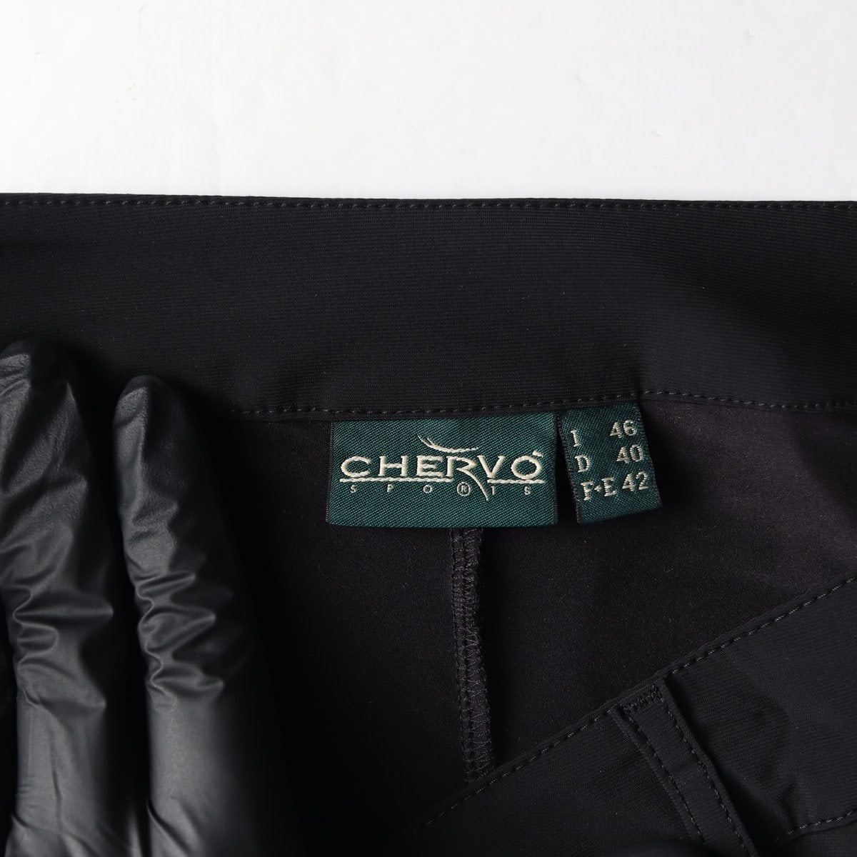 CHERVO 쉐르보 골프 블랙 미니 플리츠스커트 치마 이미지 5